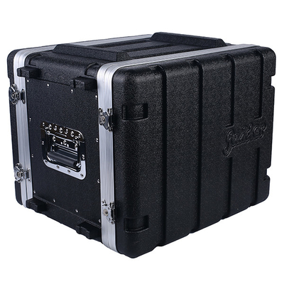 Ringan ABS 8U Flight Rack Case Kedalaman 12 &quot;Untuk Prosesor