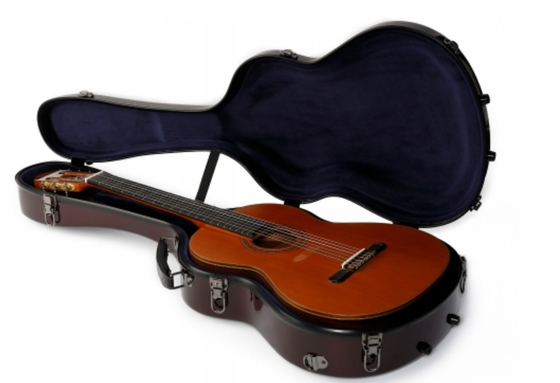 Hard Case Gitar Akustik Karbon Udara Untuk Pegangan Kaku Perjalanan