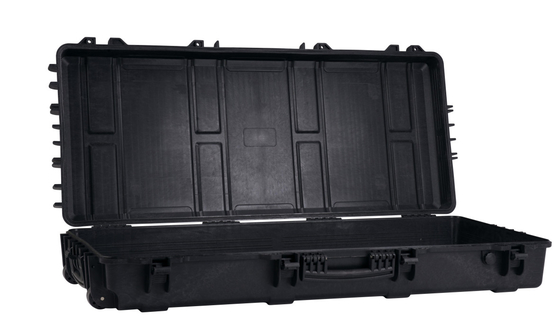 Kustom Hitam Hard Case Gitar Listrik Rack Case Wave Foam Top Lid REACH 220