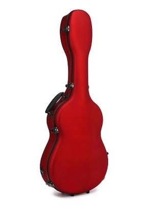 Matte Red Fiberglass Klasik Guitar Rack Case Break Resistance