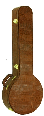 Multi Plywood 3mm Hardshell Banjo Case Dengan Interior Busa Padding
