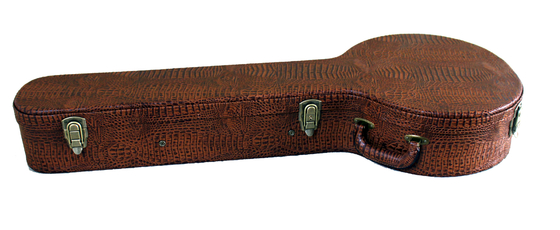 Multi Plywood 3mm Hardshell Banjo Case Dengan Interior Busa Padding