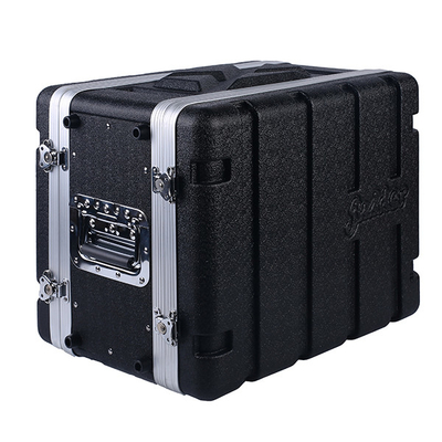 Stackable ABS 8 &quot;Kedalaman 8U Amplifier Rack Case 480X210X356MM