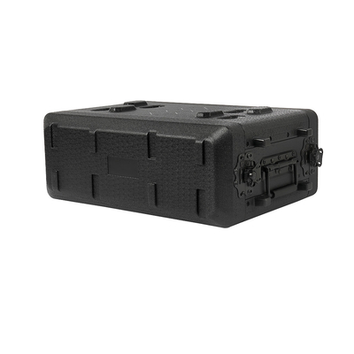 Tahan air PE 10 &quot;Kedalaman 3u Rack Case / 3u Road Case