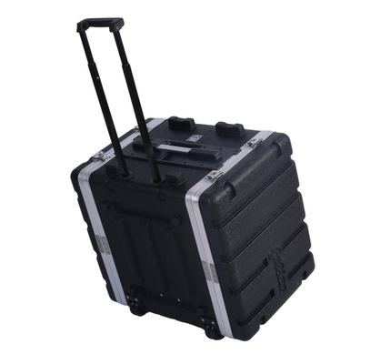 Ringan ABS Flight Rack Mount Case / 8u Rolling Rack Case