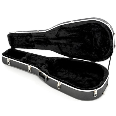 Hitam ABS Foam Dreadnought Guitar Case / Hard Shell Guitar Case Akustik