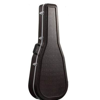Hitam ABS Foam Dreadnought Guitar Case / Hard Shell Guitar Case Akustik