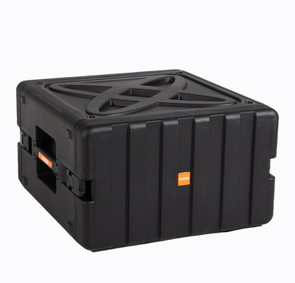 Ringan PP 6U 19 Inch Rack Case Logo Kustom Tahan Dampak
