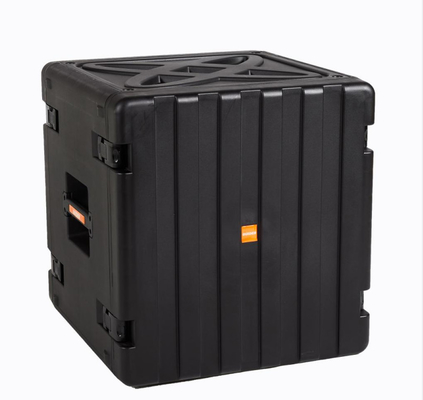 Kedap Air 12u 19 Inch Flight Case PP Black Powder Coated Twist Latch