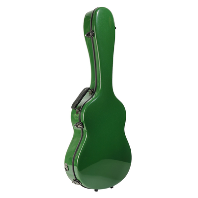Green Classic Hard Shell Guitar Case 39 Inch Fiberglass Anti Tekanan