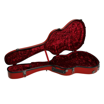 39 Inch Fiberglass Kotak Gitar Klasik Terbaik Merah