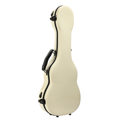 Anti Tekanan Fiberglass Tenor Ukulele Hard Case Warna Gading