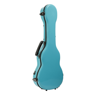 Tahan Air Fiberglass Baritone Ukulele Hard Shell Case 3 Kait Logam Satu Dapat Dikunci