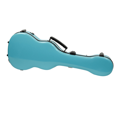 Tahan Air Fiberglass Baritone Ukulele Hard Shell Case 3 Kait Logam Satu Dapat Dikunci