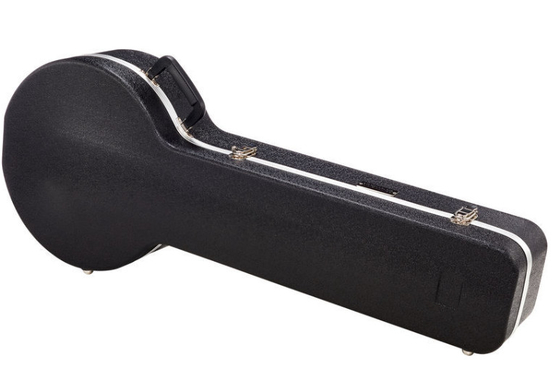 Hardshell ABS yang Diperkuat Banjo Case Soft Plush 3 kait berlapis tiga krom