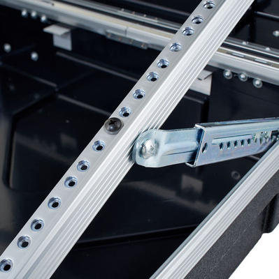 Anti Tekanan ABS Pop Up Rack Mixer Case Kait Putar Tugas Berat