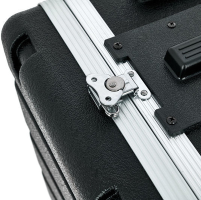 PA/DJ 19 Inch Rack Case 4U Rack Case Dengan Roda 4 Twist Latch