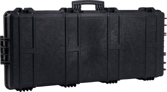 Kustom Hitam Hard Case Gitar Listrik Rack Case Wave Foam Top Lid REACH 220