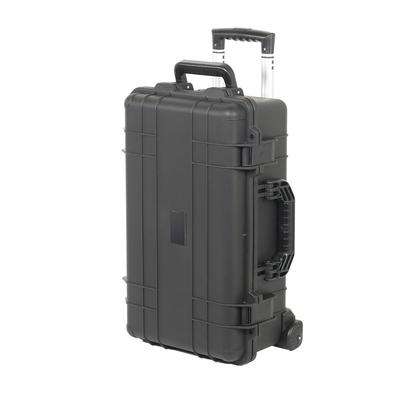IP65 Airline PP Tool Carry Case Road Case Dengan Roda