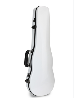 ODM Violin Fiberglass Putih Ringan Hard Case Sutra Seperti Lapisan Biru