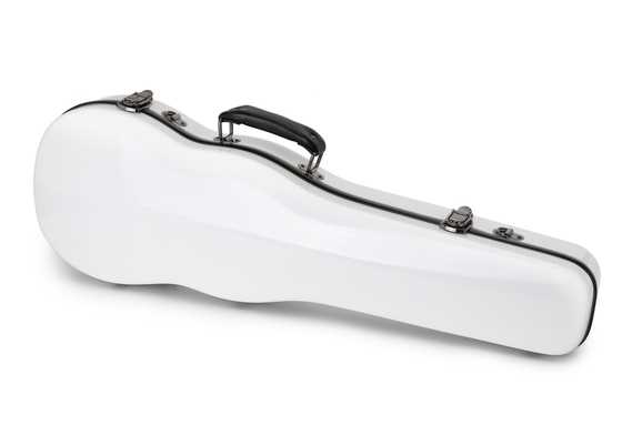 ODM Violin Fiberglass Putih Ringan Hard Case Sutra Seperti Lapisan Biru