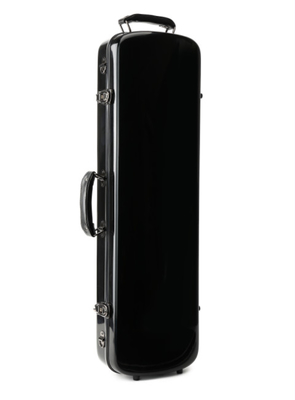Biola Persegi Panjang Fiberglass Hard Case Hitam Tahan Air