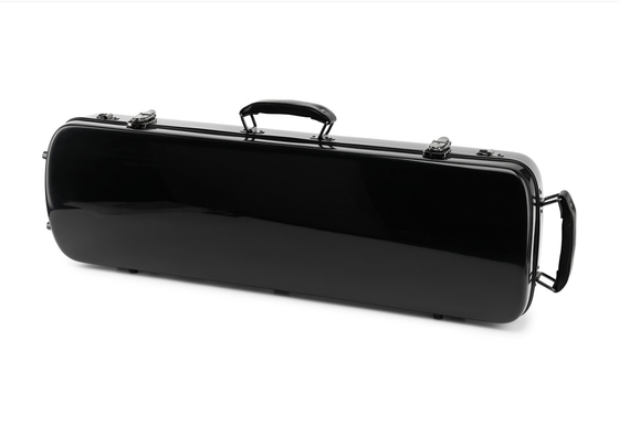 Biola Persegi Panjang Fiberglass Hard Case Hitam Tahan Air