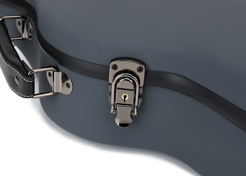 Matte Dark Grey Guitar Rack Case 39 Inci 2 X Tali Ransel
