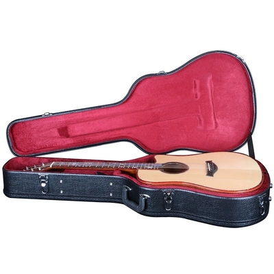 Kasus Rak Gitar Kayu Lapis Ramah Lingkungan Akustik Hitam Ringan