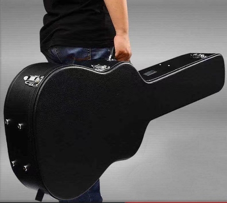 Kasus Penerbangan Gitar Klasik Plywooden Dengan Padded Carrying Handle