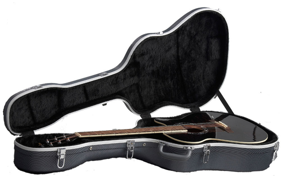 Kasing Rak Gitar Tugas Berat Kokoh Dengan Kantong Eksternal