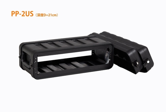 Heavy Duty 19 Inch Rack Case Perlindungan Dampak Mudah Dibawa