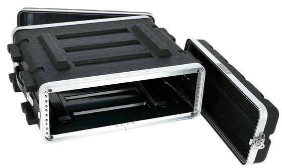 Slim 3U Rackmount Case Untuk AV Dan IT Gear 19 Inch Lebar