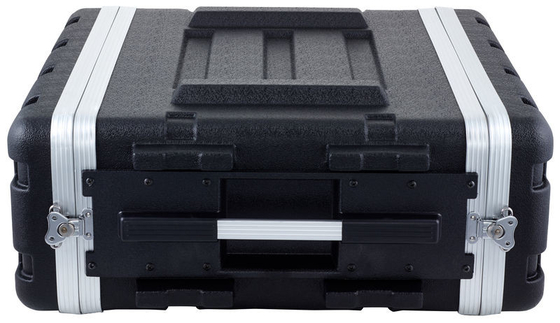 4U ABS Rack Case Dengan Pintu Yang Dapat Dihapus Atas Dan Handle Sisi