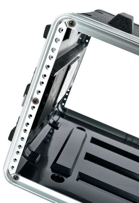 Keterlambatan pendek 6U Server Rack Case Heavy Duty Perlindungan